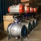 Q647F 型气动固定球阀气动卸灰球阀 Q647F-25C 气动喷煤粉球阀